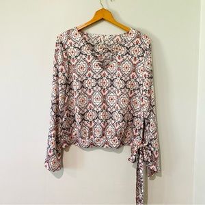 Cato Floral Top Large